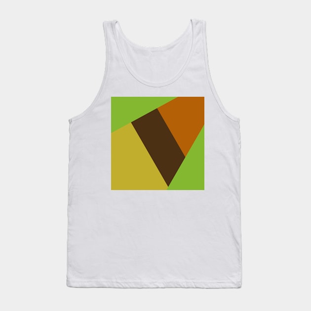 Fall Abstract Tank Top by Ric1926